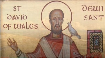 St. David Bishop, Confessor, Patron Saint of Wales