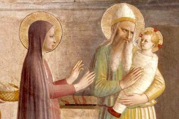 Candlemas - Purification of Mary - The presentation of Jesus in the Temple