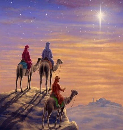 Vigil of Epiphany - The Three Magi follow the star