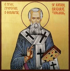 St. Gregory Nazienzen Bishop, Confessor, and Doctor of the Church