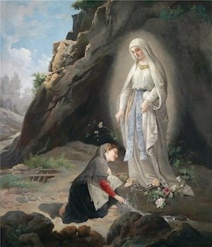 Apparition of the Blessed Virgin Mary in Lourdes