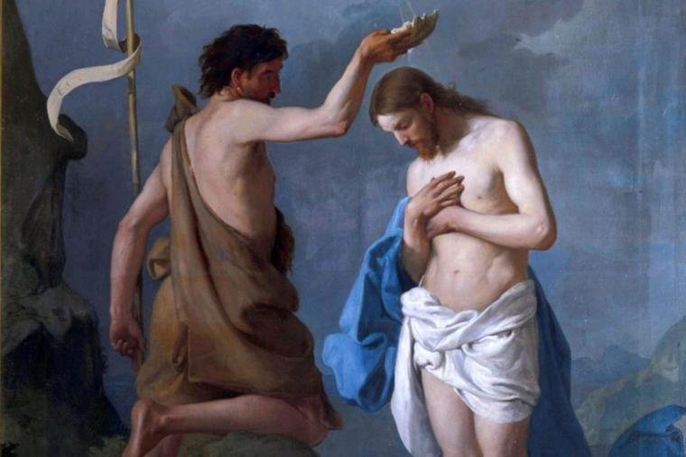 The baptism of Our Lord Jesus Christ in the Jordan