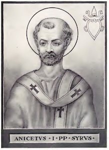 St. Anicetus Pope, Martyr