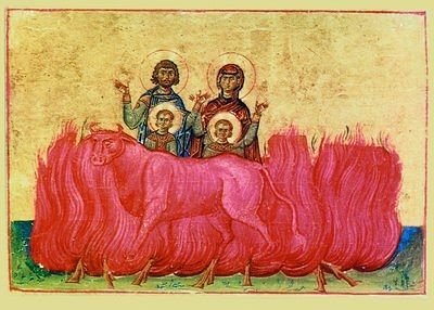 St. Eustachius & his Family, Martyrs
