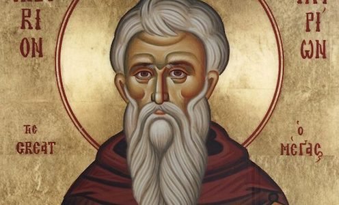 St Hilarion Abbot